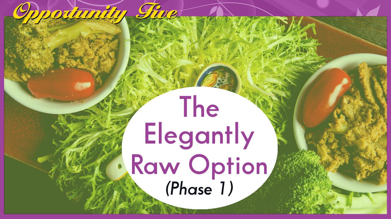 Elegantly Raw Opportunity Five