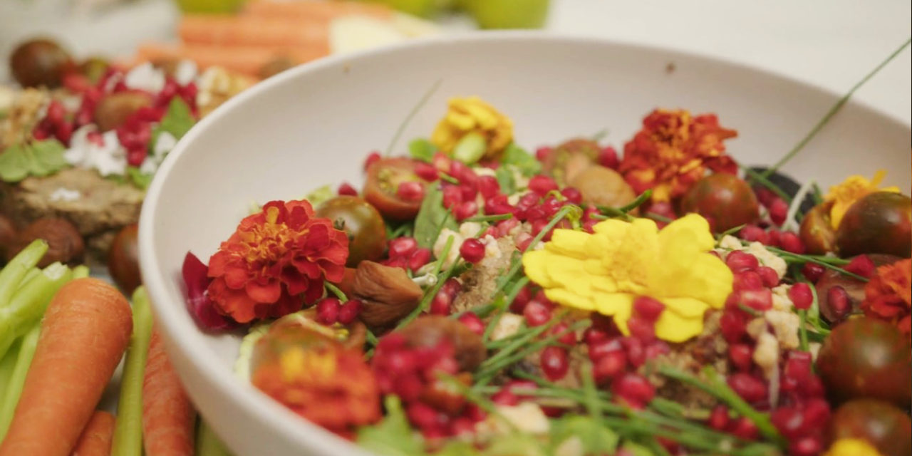 Champignon Tartare with Nuts