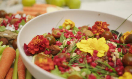 Champignon Tartare with Nuts